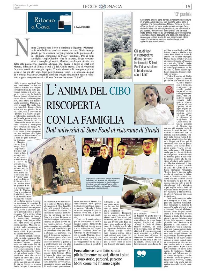 press lilith ristorante